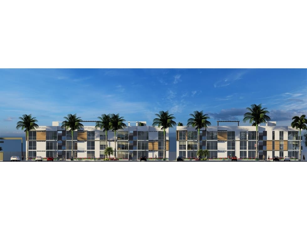 Departamento Tipo Suite en segunda línea de mar L-103 - 1
