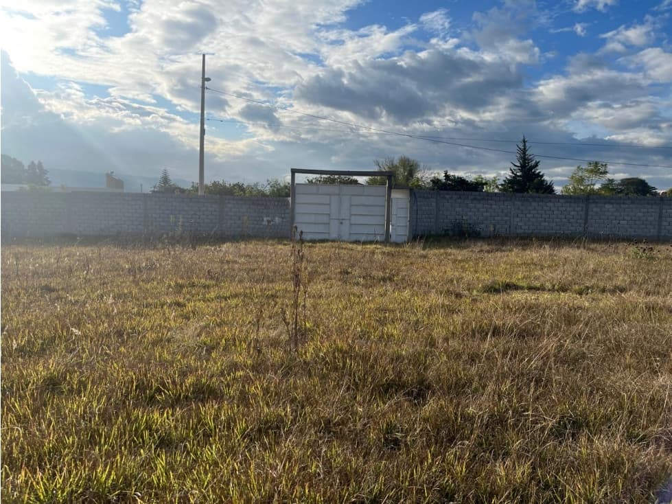 Tumbaco Sector Hilacril Rio Chiche Terreno en Venta - 1