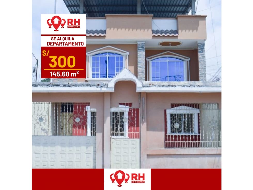 DEPARTAMENTO EN ALQUILER PUERTO BOLIVAR ESQUINERA #EEPV - 1