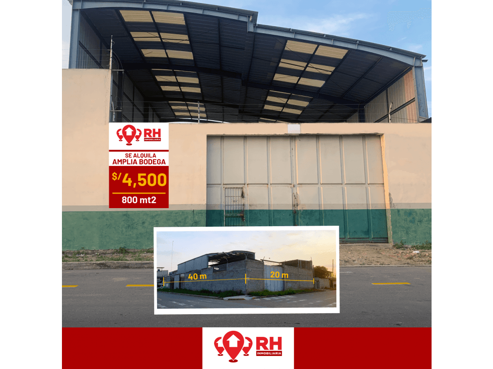 BODEGA EN ALQUILER AL ESTE DE MACHALA #DEPA - 1