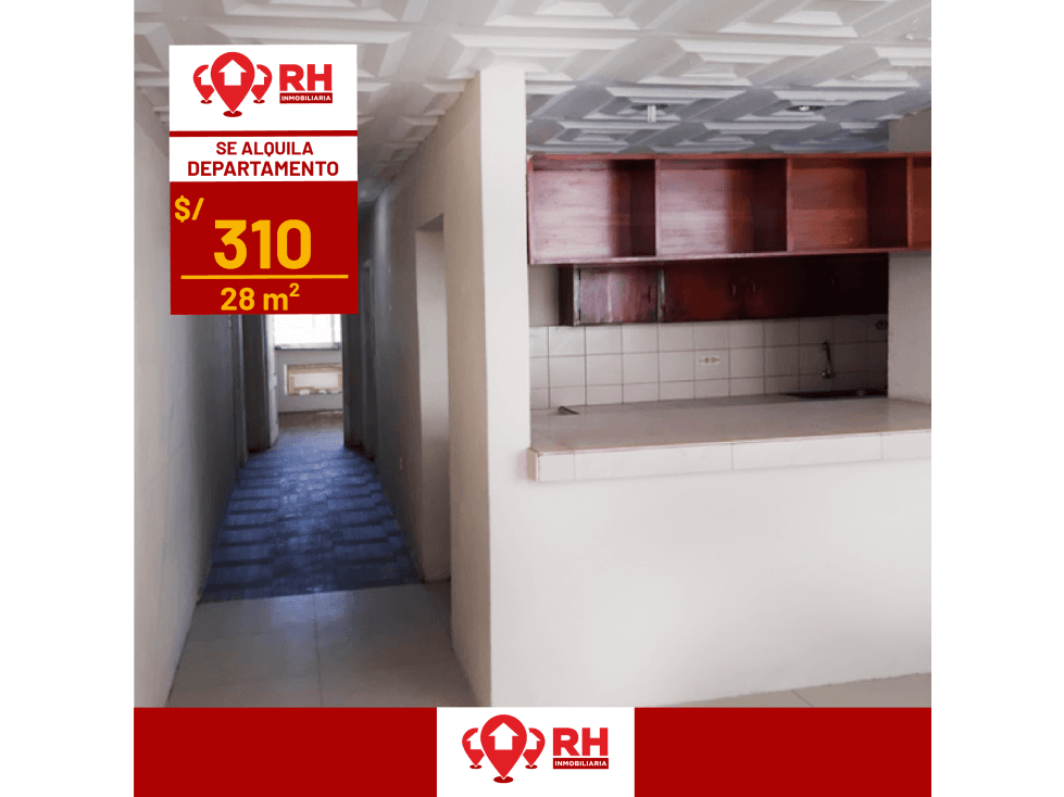 DEPARTAMENTO EN ALQUILER EN CENTRO DE MACHALA #845 - 1