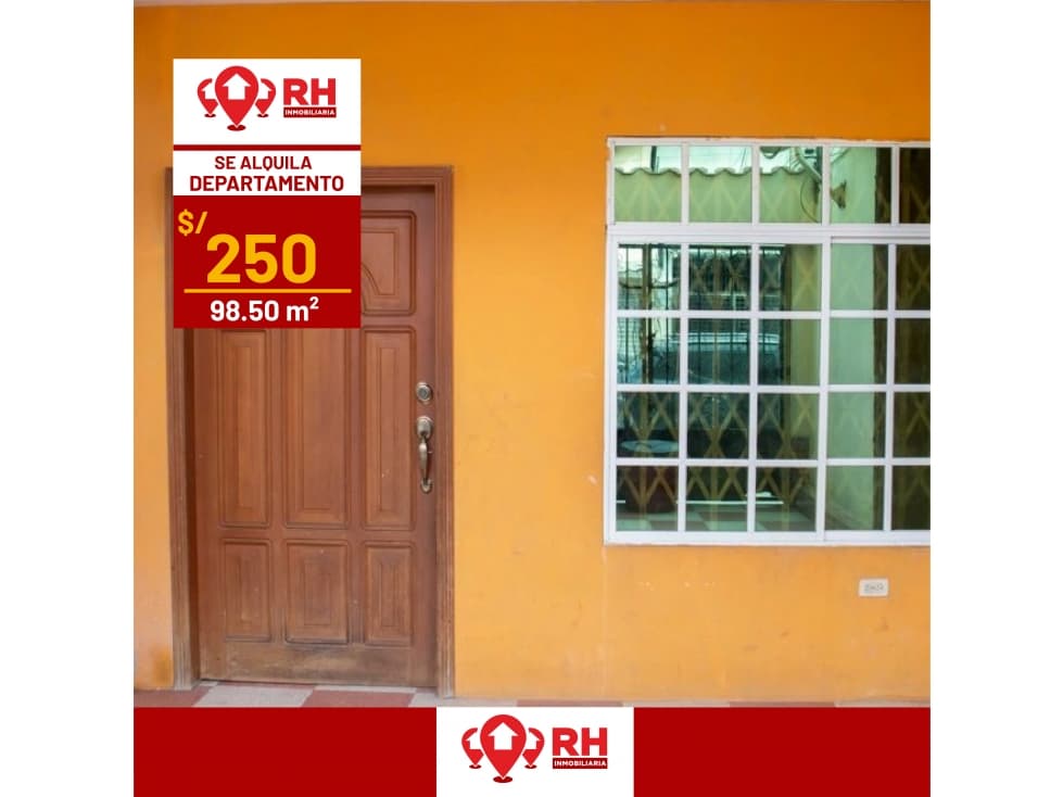 DEPARTAMENTO EN ALQUILER CALLEJÓN ZARUMA #LIRL - 1