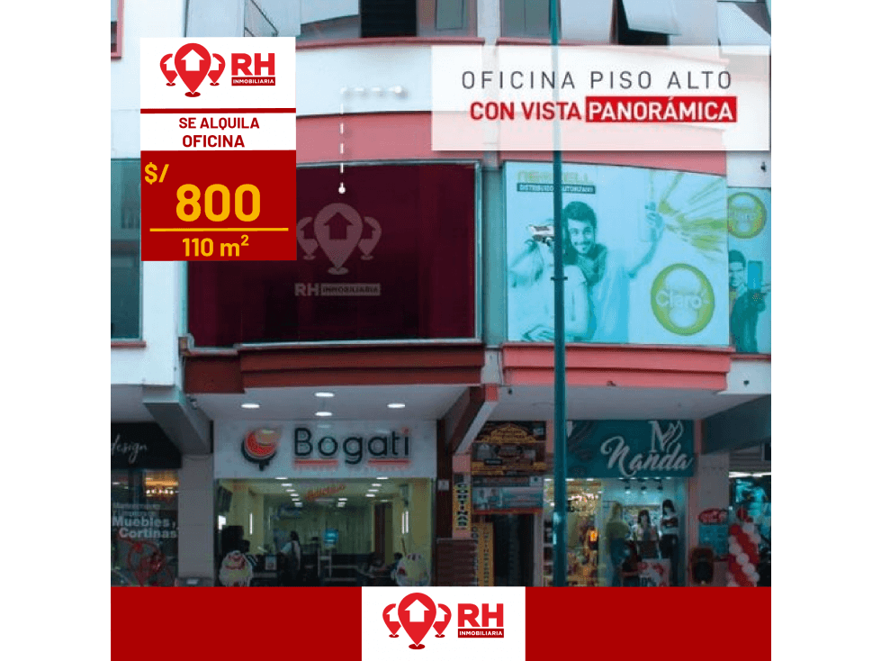 OFICINA EN ALQUILER EN EL CENTRO DE MACHALA EN AVENIDA PRINCIPAL #JCG - 1
