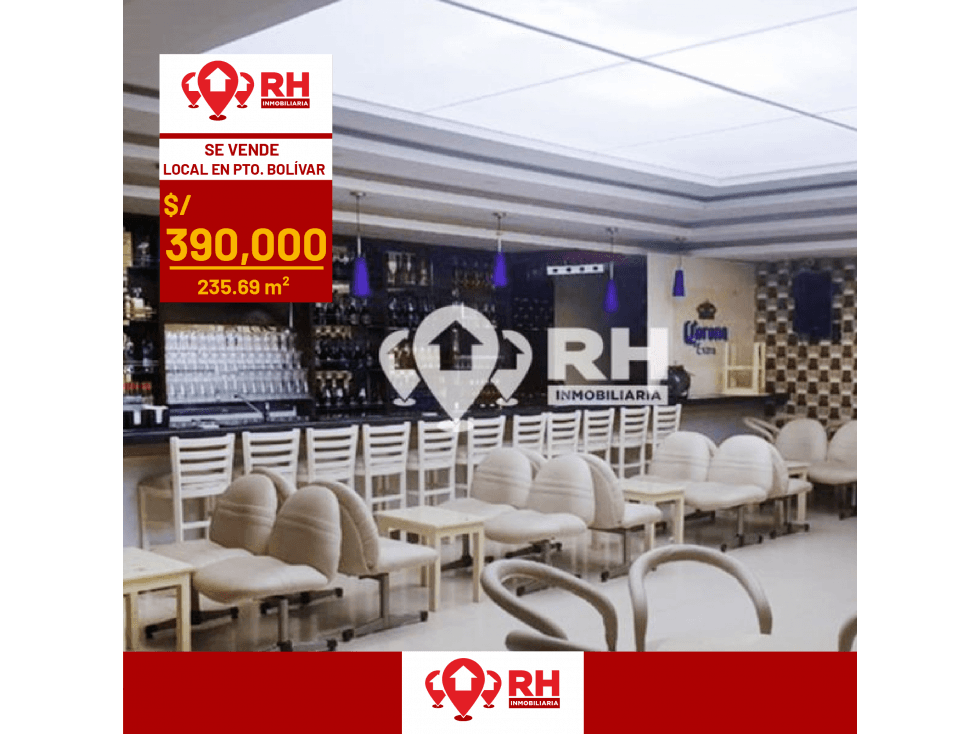 LOCAL COMERCIAL ESQUINERO EN VENTA, PUERTO BOLÍVAR, MACHALA  #593 - 1
