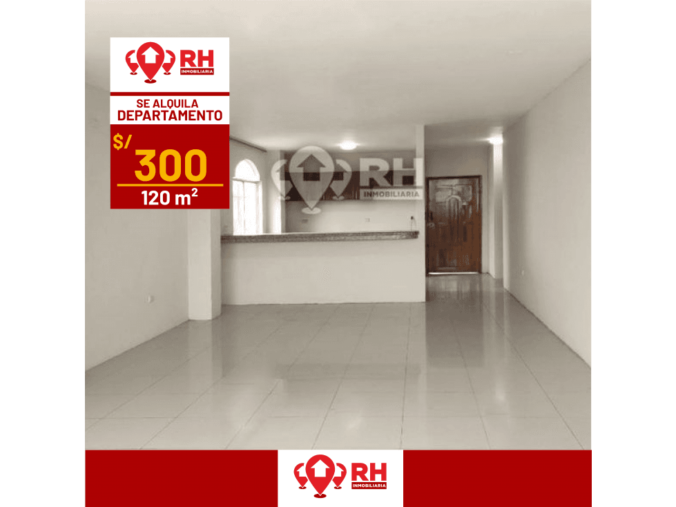 AMPLIO DEPARTAMENTO EN SECTOR LOS ALMENDROS - MACHALA #310 - 1