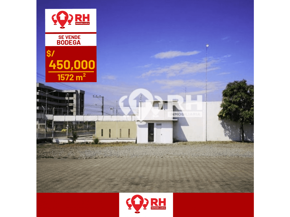 BODEGA CON OFICINA EN VENTA O ALQUILER, MACHALA #292 - 1