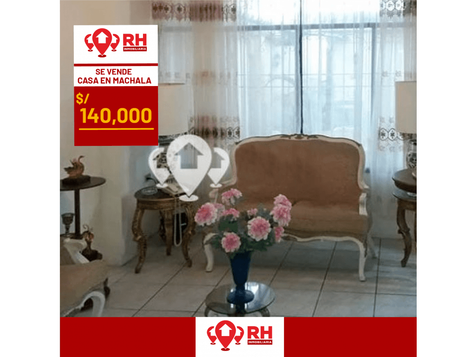 CASA EN VENTA EN CDLA. 24 DE MAYO, MACHALA #779 - 1