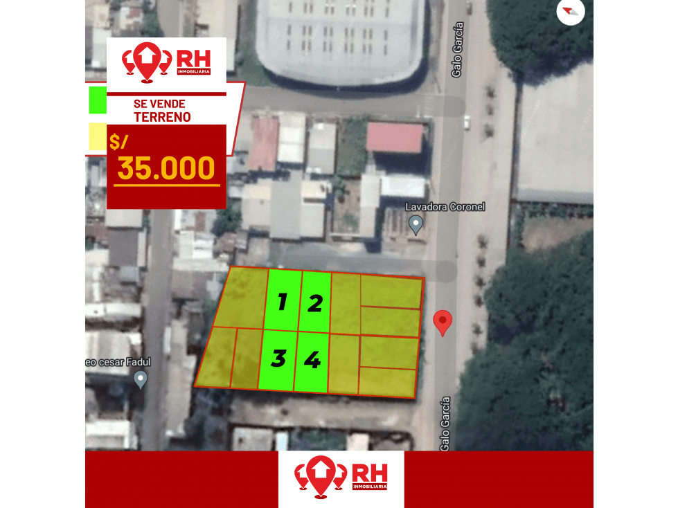 TERRENOS EN VENTA EN LA CALLE GALO GARCIA, CIUDAD DE PASAJE - 1