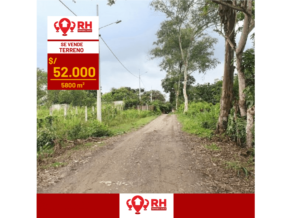 TERRENO DE 5.800 m2  EN VENTA EN LOMAS DE FRANCO, PASAJE #JPGG - 1