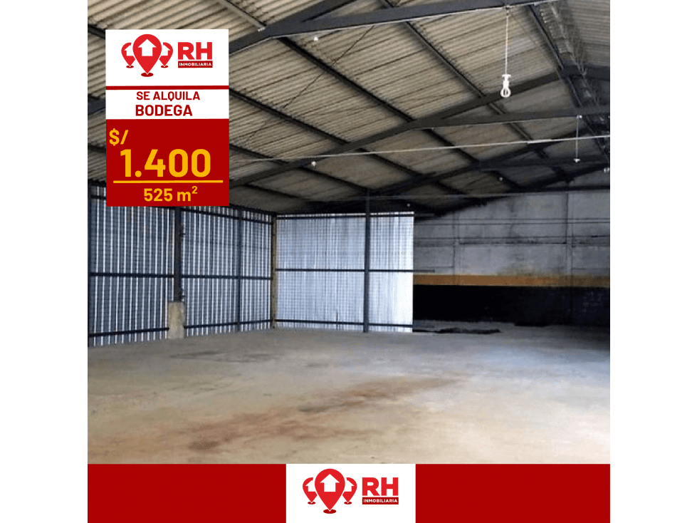 Bodega en alquiler a la salida de Machala - 1