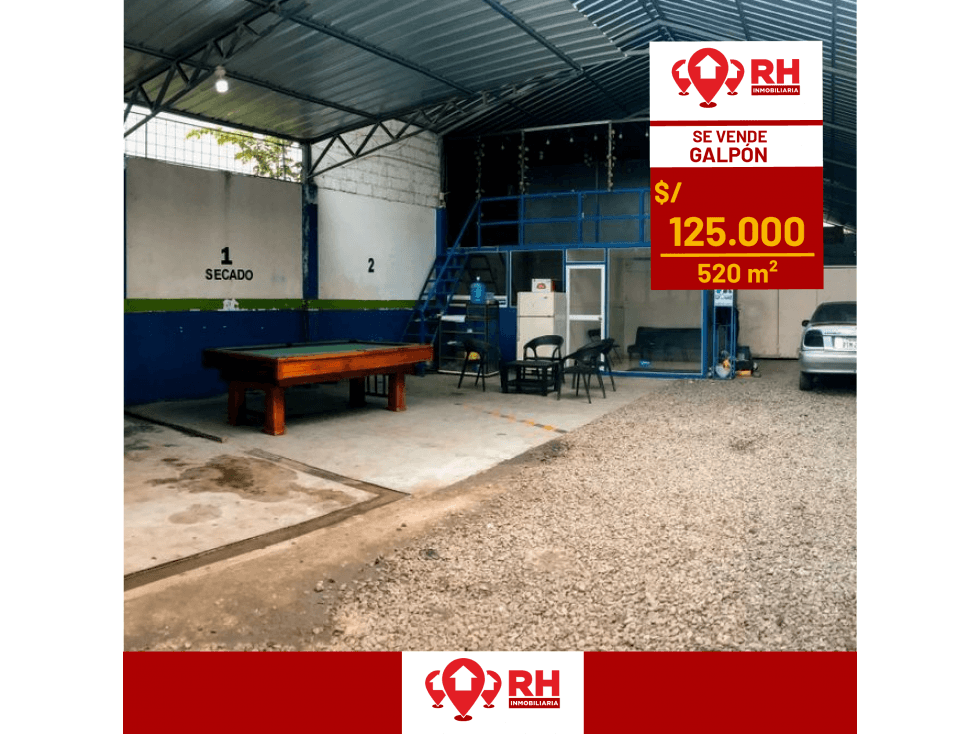 TERRENO CON GALPON Y OFICINA EN VENTA #NRCO - 1