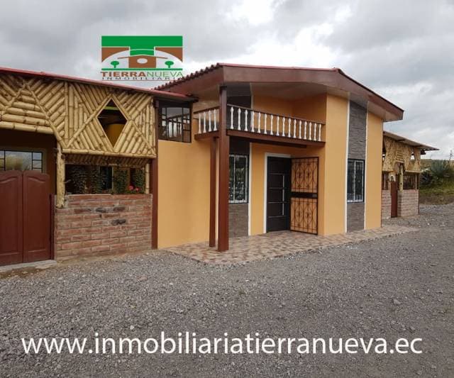 EN VENTA HERMOSA QUINTA AMOBLADA EN OLMEDO - CAYAMBE - 1
