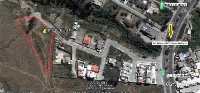 Terreno en Pomasqui 2600 m2 - 1