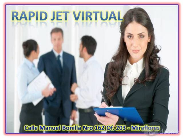ALQUILO OFICINA VIRTUAL EN MIRAFLORES, LIMA, PERU - 1