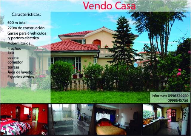 SE VENDE CASA EN CARANQUI - 1