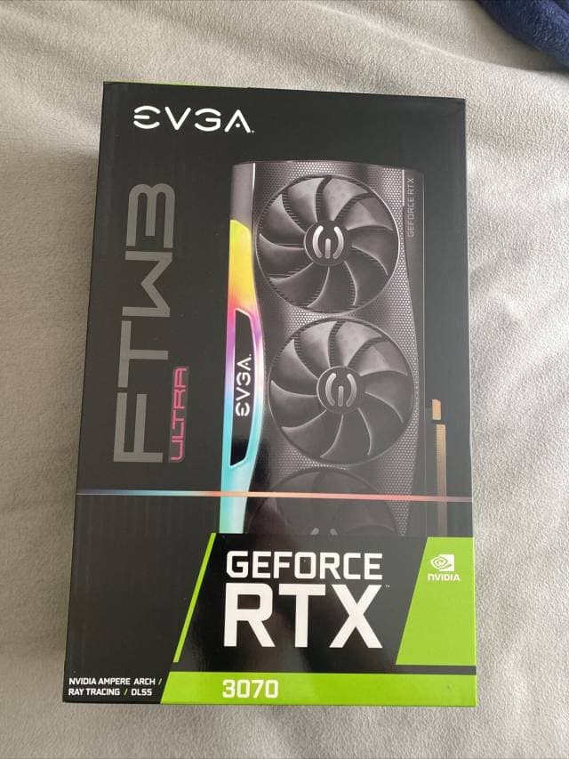 EVGA GeForce RTX 3070 FTW3 ULTRA 8GB GDDR6 Graphics Card - 1