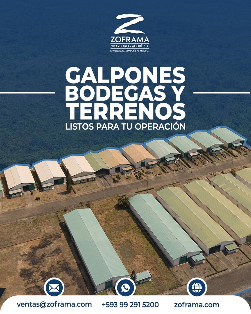 Venta de Bodegas, Galpones, en Parque industrial ZOFRAMA, Vía Montecristi La Pila - 1