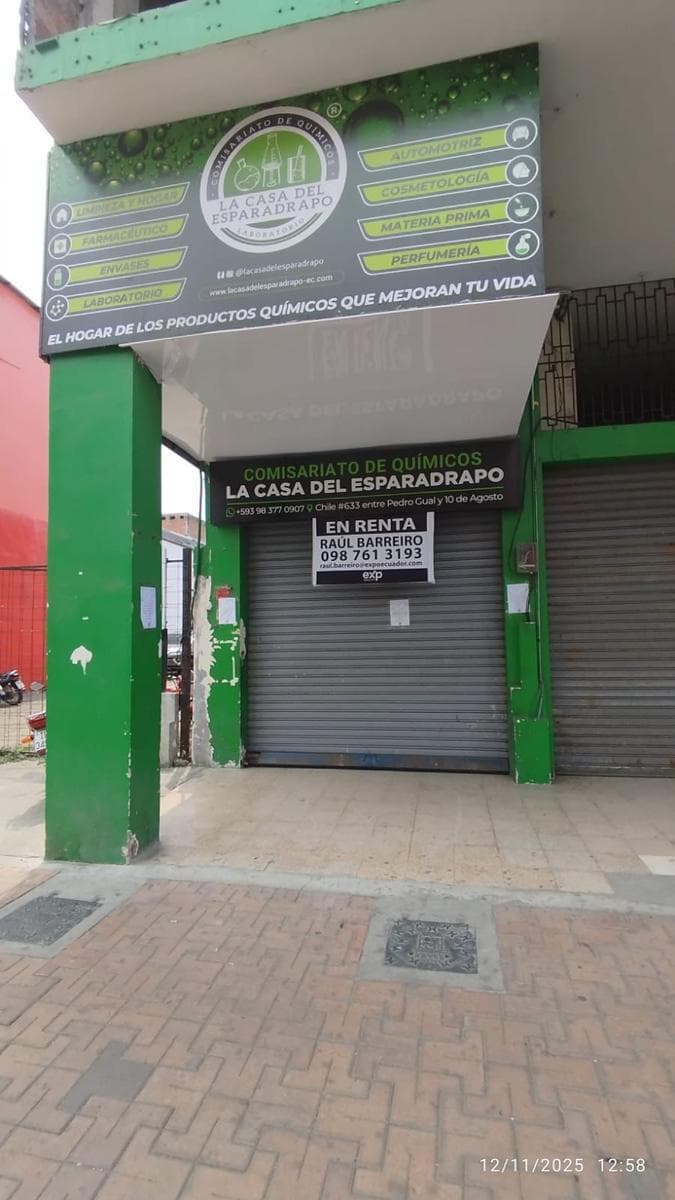 SE ALQUILA LOCAL COMERCIAL CENTRO DE PORTOVIEJO - 1