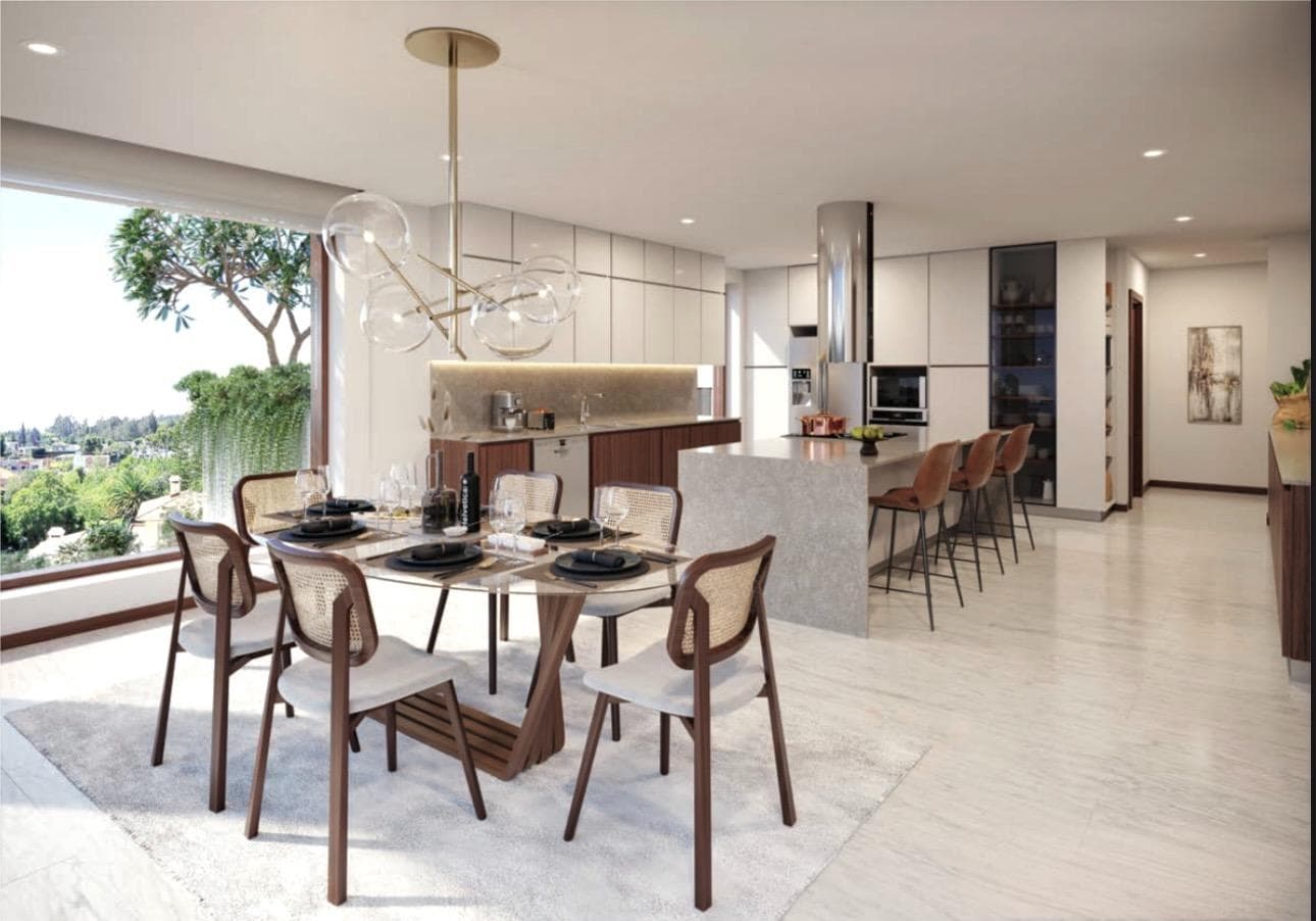CUMBAYA - VIA SAN PATRICIO 171.38 M2 APARTAMENTO EN VENTA CON JARDIN Y PERGOLA - 1