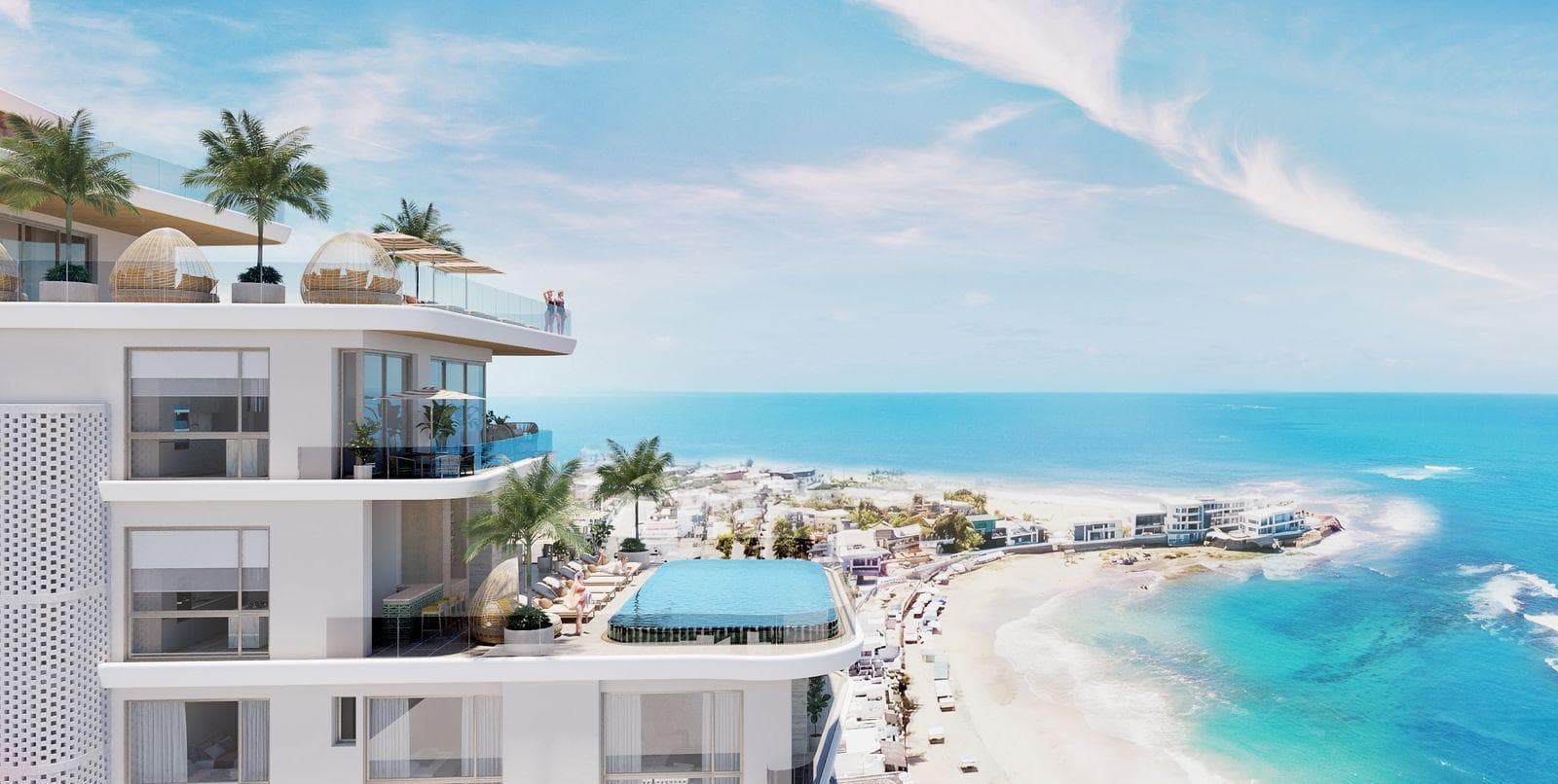 Apartments for Sale – Exclusive AURA BAY Building with Private Beach, Punta Centinela - 1