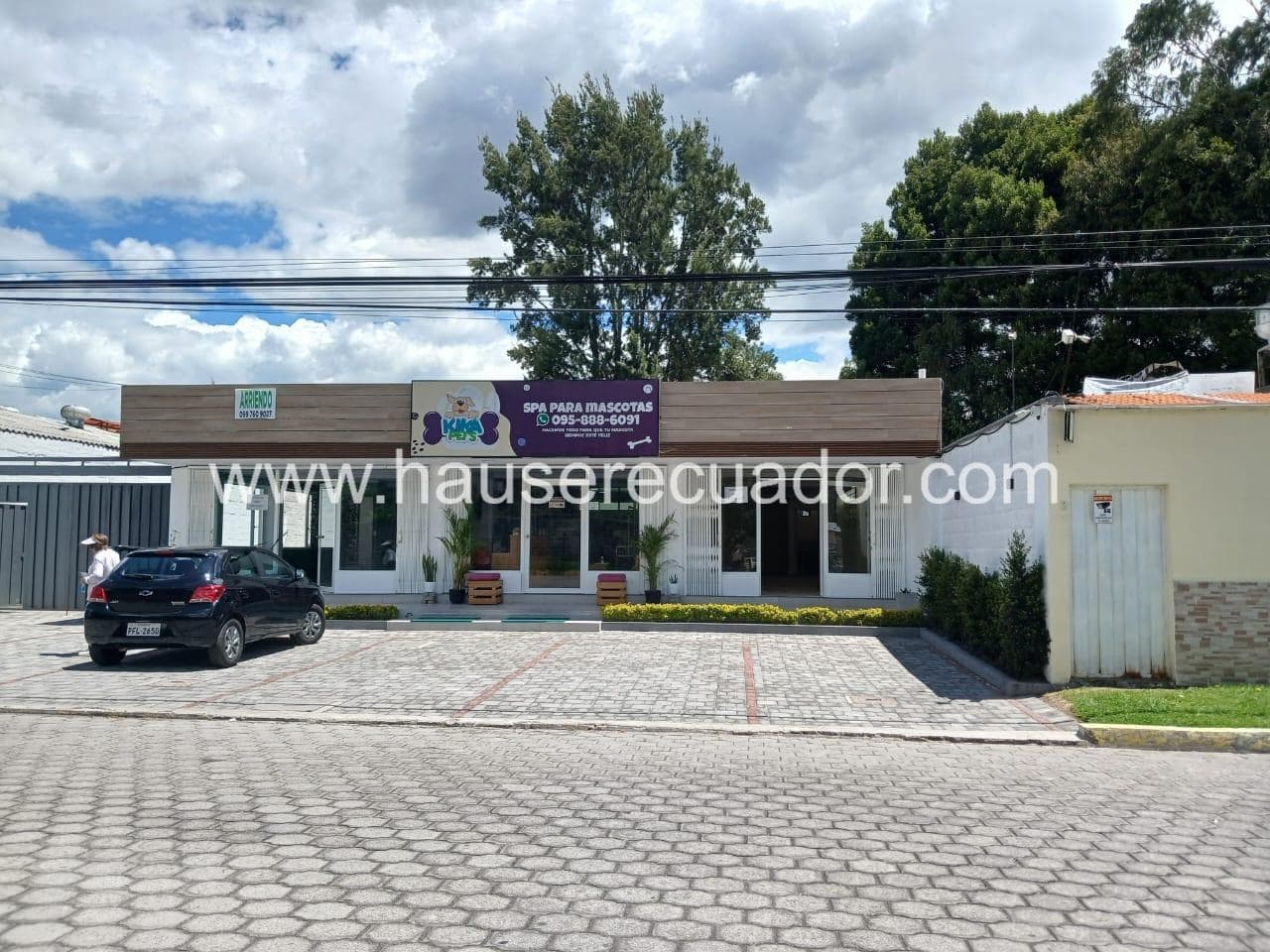 Local comercial en renta Alangasí, ideal para tienda, oficina o servicio, con parqueadero - 1