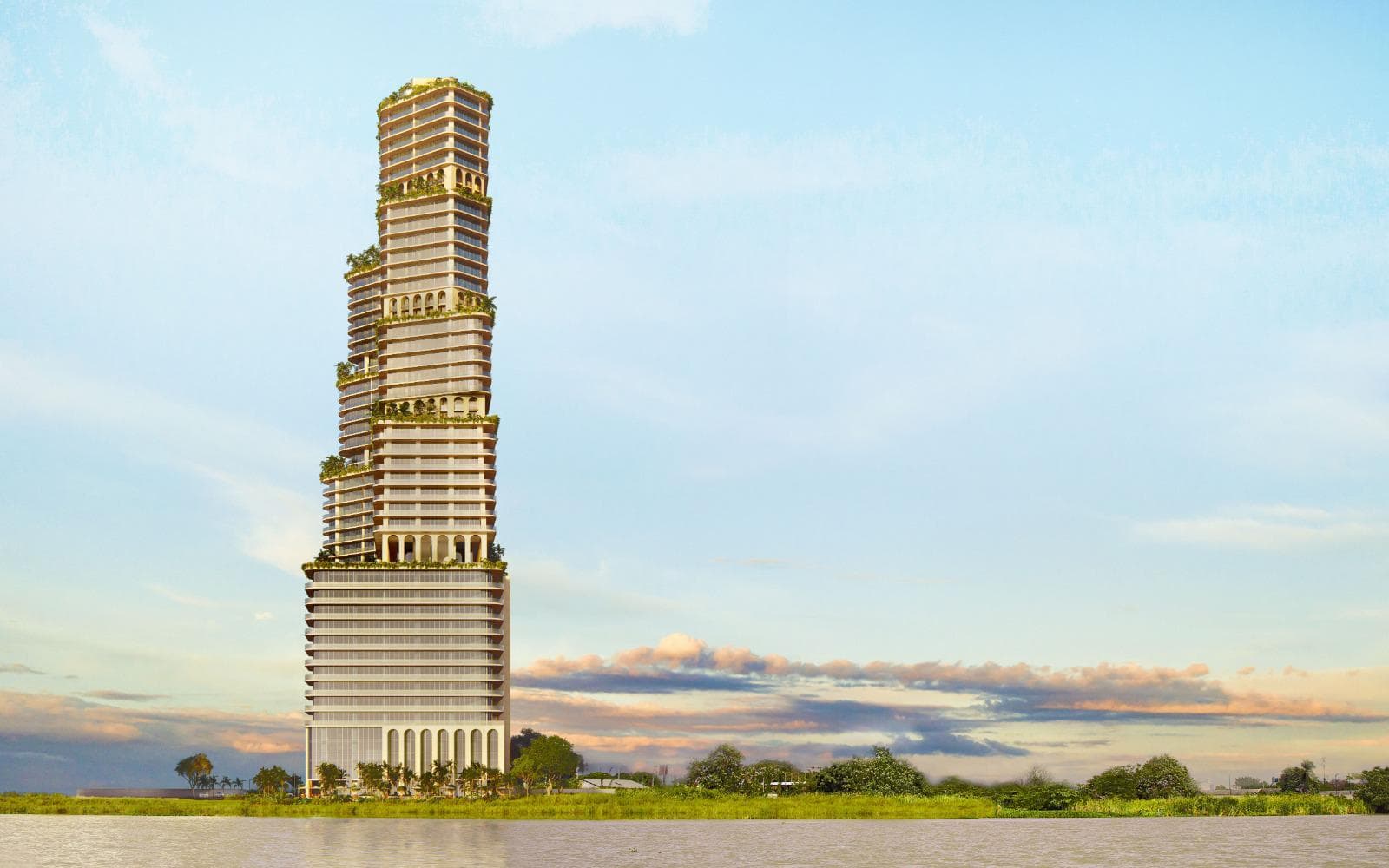 Venta Local Comercial 277.8 m2 2 parqueos. Puerto Santa Ana. Yoo Guayaquil. Uribe Schwarzkopf - 1