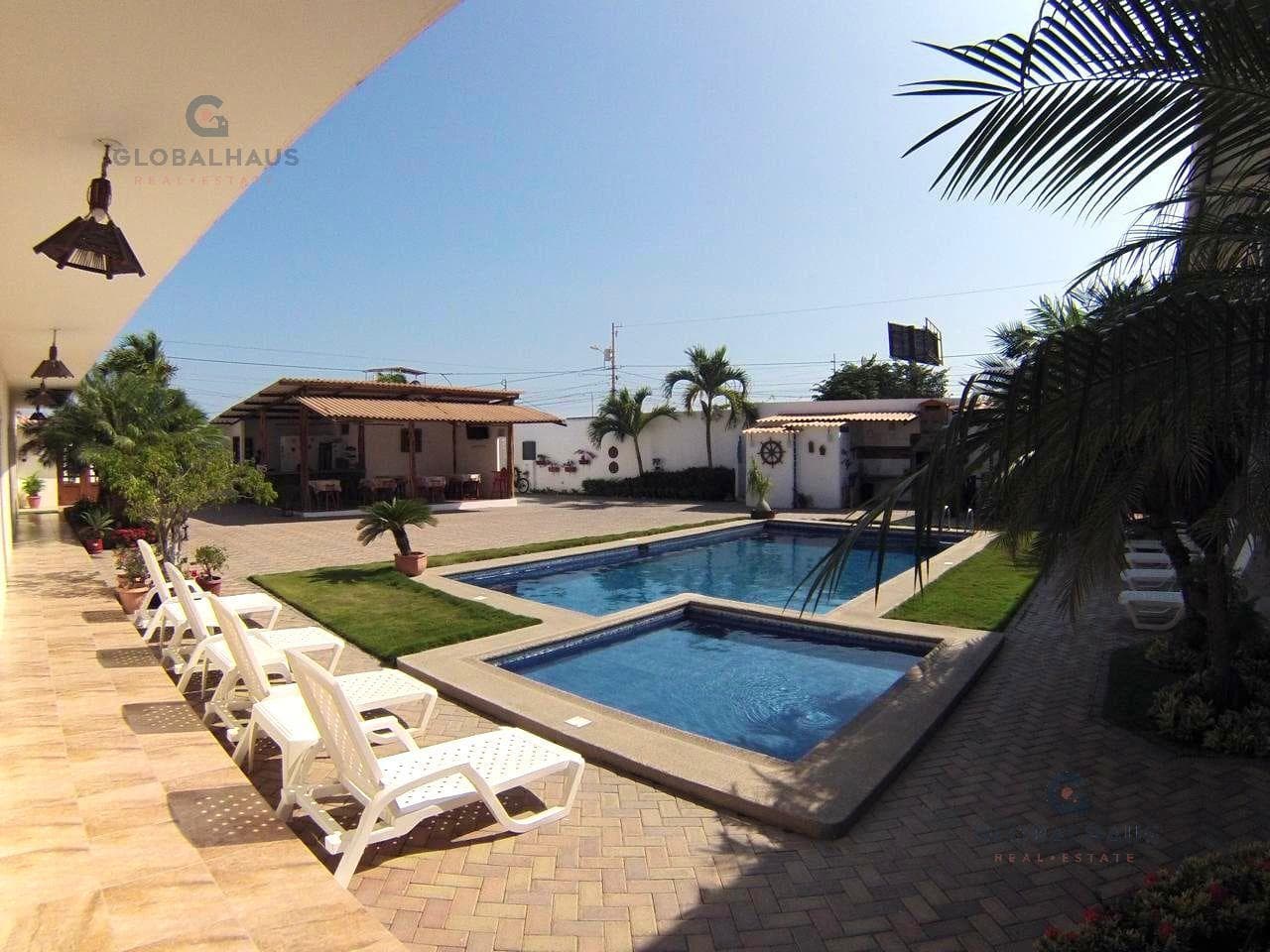 Venta de Hotel en Salinas, Cdla. La Milina, cerca del Malecón de Salinas, Amoblado. A.F. - 1