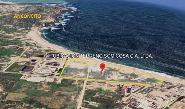 Venta de Terreno en Anconcito Via a Punta Carnero. 72.64 Ha. G.P - 1