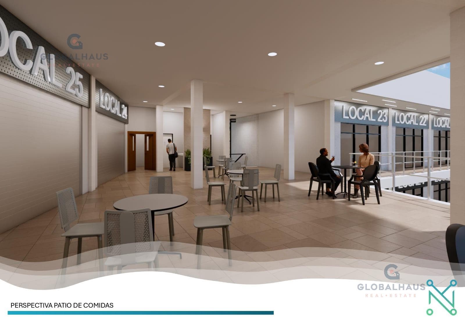 Venta Local Comercial en Plaza Nexo Vía Daule, Guayaquil 165 m, j.c. - 1