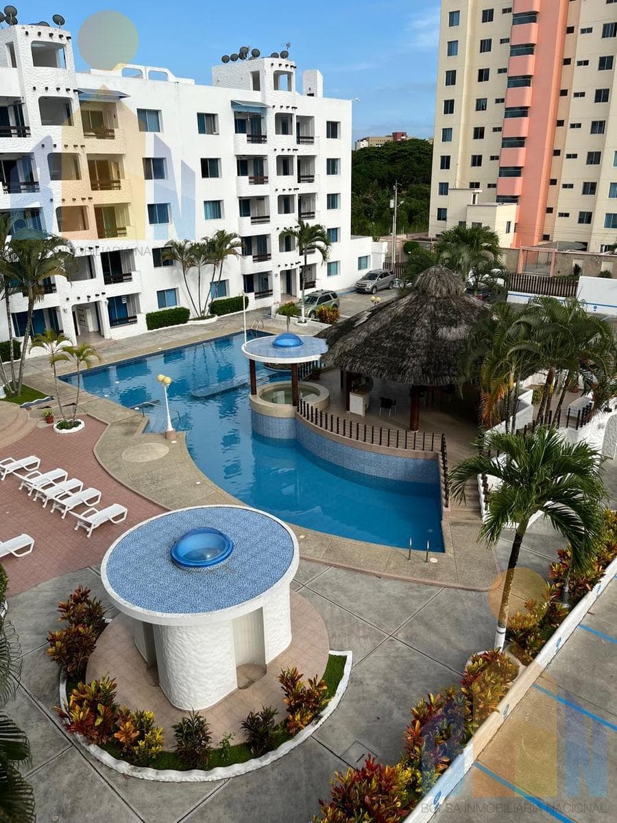 Departamento en Venta 63.80 mts 2 dormitorios en Tonsupa $57000 - 1