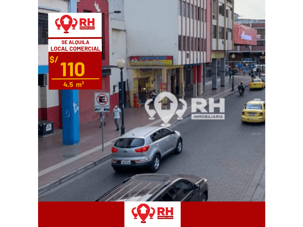 LOCAL COMERCIAL EN ALQUILER AL CENTRO DE MACHALA #AQCR - 1