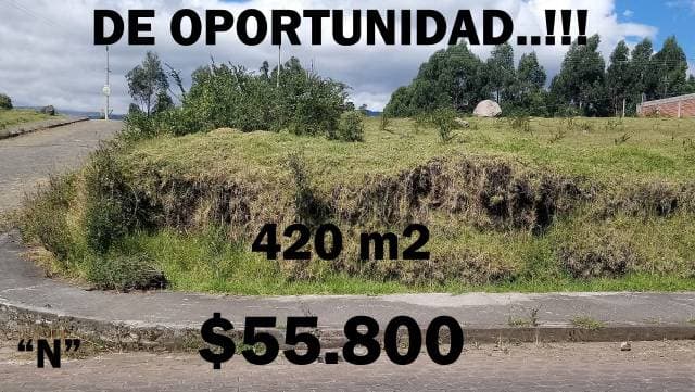 HERMOSO TERRENO EN 55.800 NEGOCIABLES - 1